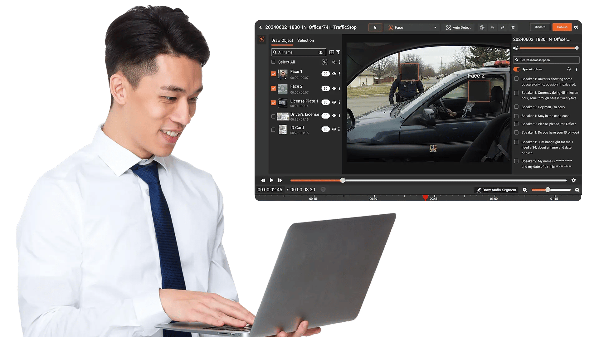 AI Video Redaction Software for Compliance | VIDIZMO
